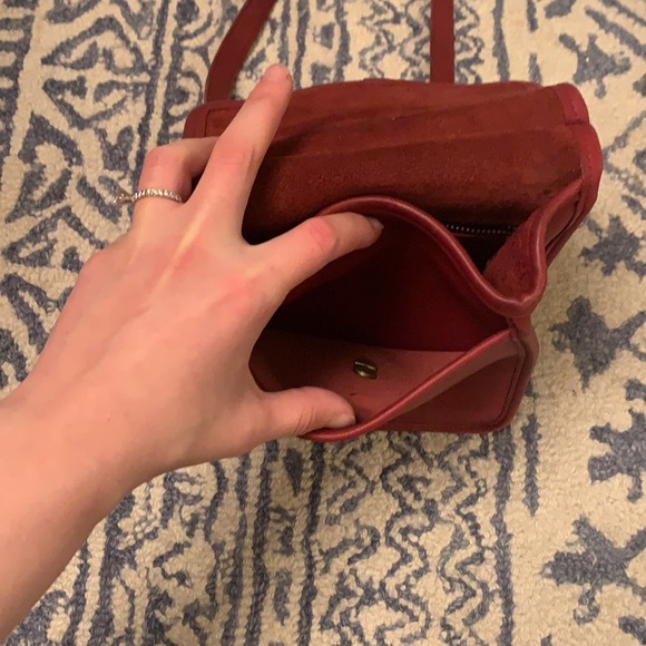 Vintage Coach Satchel in Candy Apple Red - Picture 5 of 9